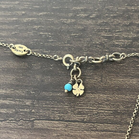 RARE Lucky Brand Yin Yang Necklace ASO Elena Gilbert - Picture 6 of 8